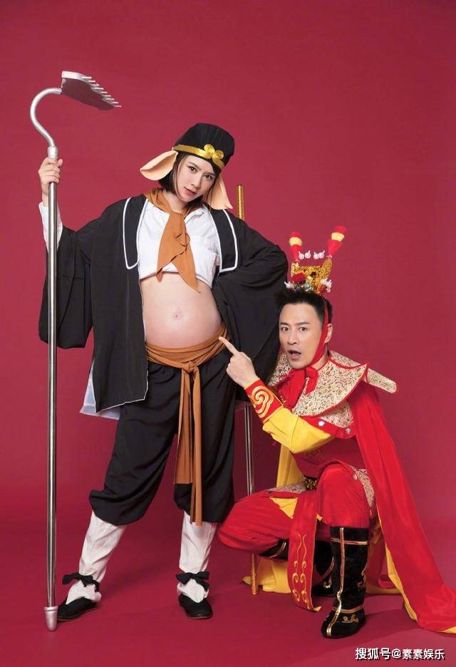 林峰官宣当爸:晒夫妻搞笑合影照,用6个字表明爱家决心