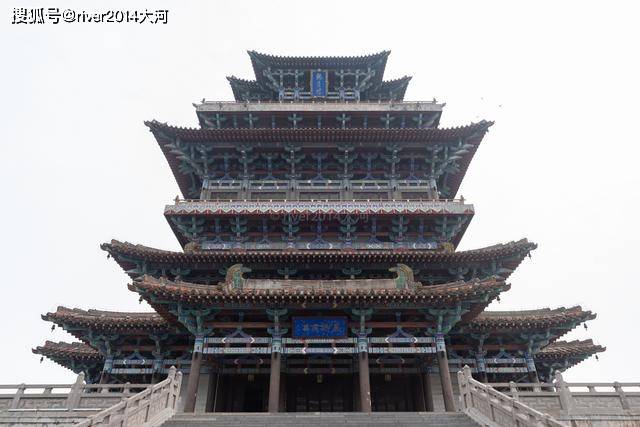 古诗而|四大名楼之一的鹳雀楼，曾消失700多年，因古诗而扬名