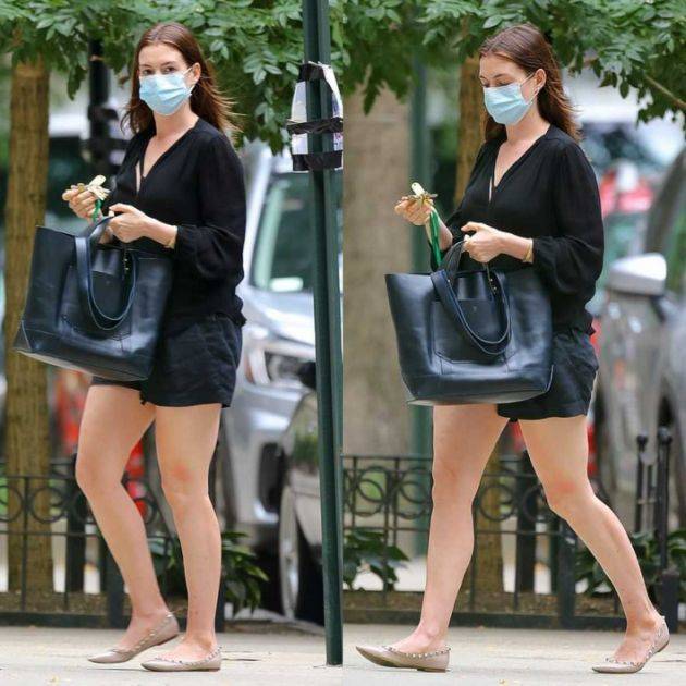 小肚腩|安海瑟薇身材走钟，“小肚腩、肿腿”近照曝光，粉丝：女神变肥了