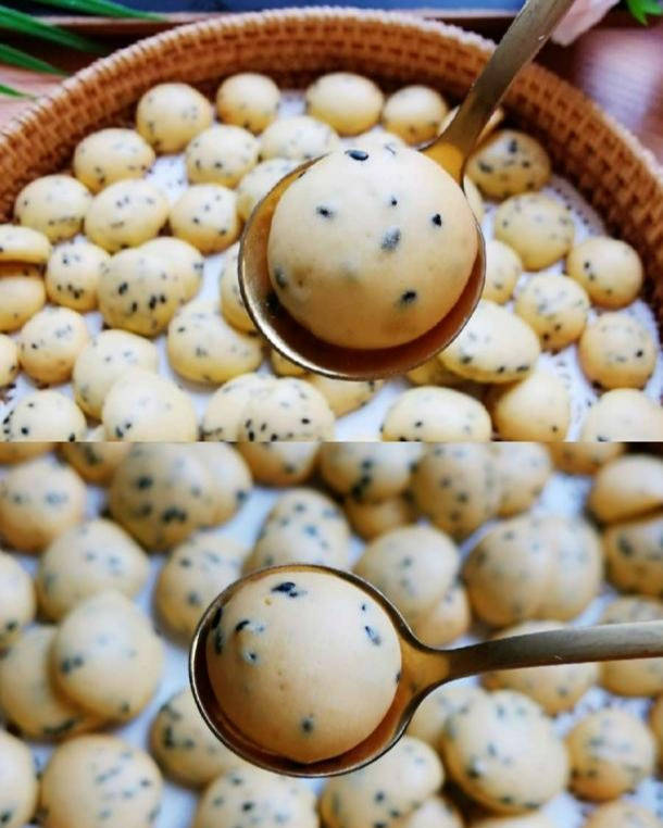 芝麻|健康无添加自制宝宝小零食！奶香芝麻小饼干