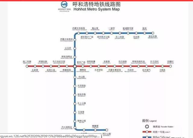呼市地铁2号线的开通不仅仅是两条地铁线路的简单叠加,而是1号线,2号