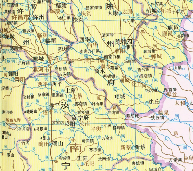 新中国成立后河南省南部这些地级市为何不设在原清朝府城治所