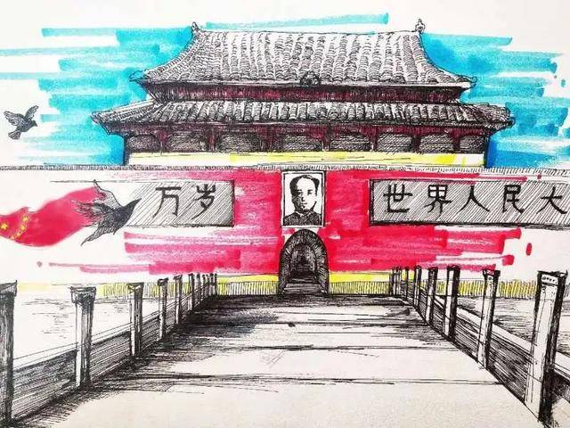 满洲里|满洲里俄语职业学院艺术系以艺传情 献礼国庆2019级环艺设计学生告白祖国