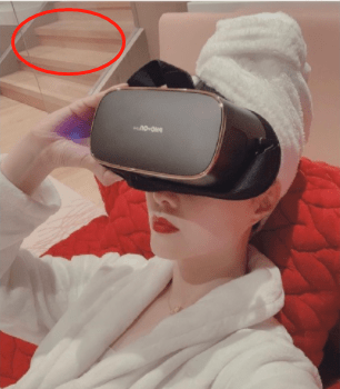 范冰冰|范冰冰躺家里云看秀,穿浴袍化浓妆显违和,背景暴露她仍住豪宅