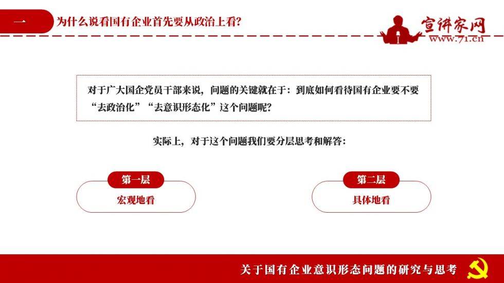 宣讲家课件关于国有企业意识形态问题的研究与思考