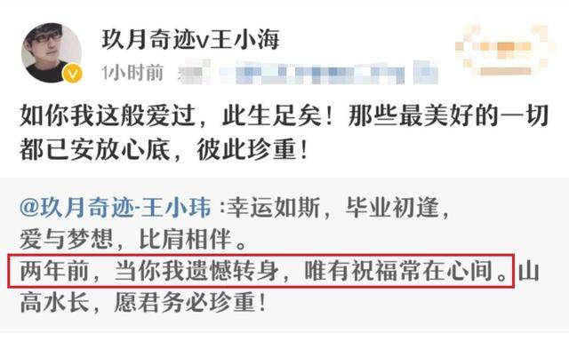 玖月奇迹|原创玖月奇迹隐秘离婚两年，王小海曾主动牵手被拒，夫妻早已各自发展