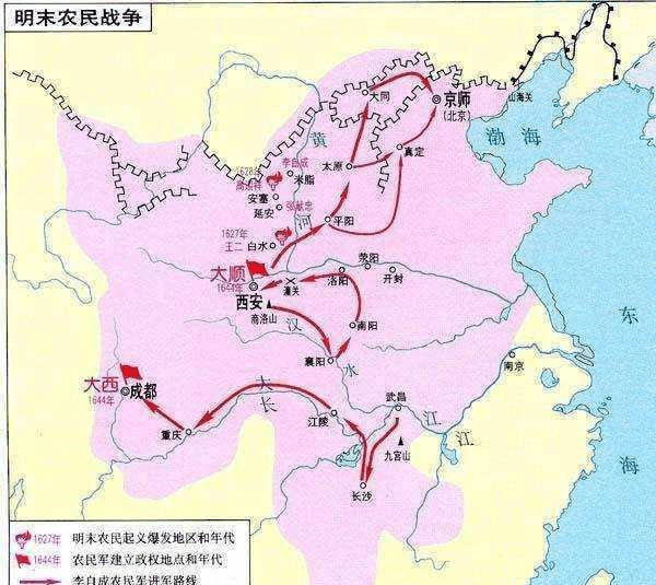 崇祯年间GDP_明朝崇祯年间的地图