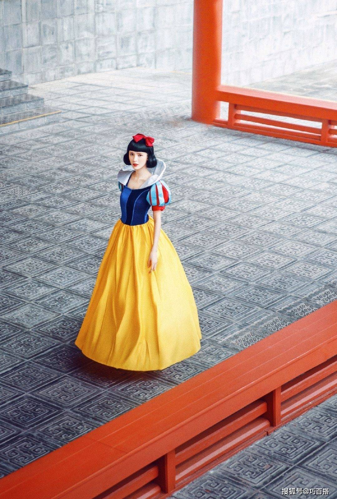 cos|张予曦的颜值可塑性太强了，cos迪士尼经典公主造型，个个惊艳！