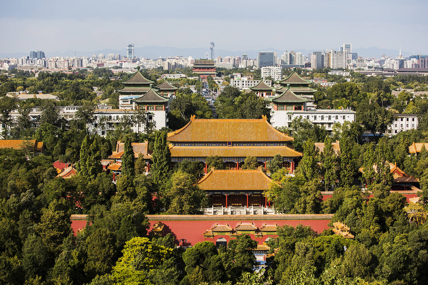 走走停停实拍北京中轴线上的风景