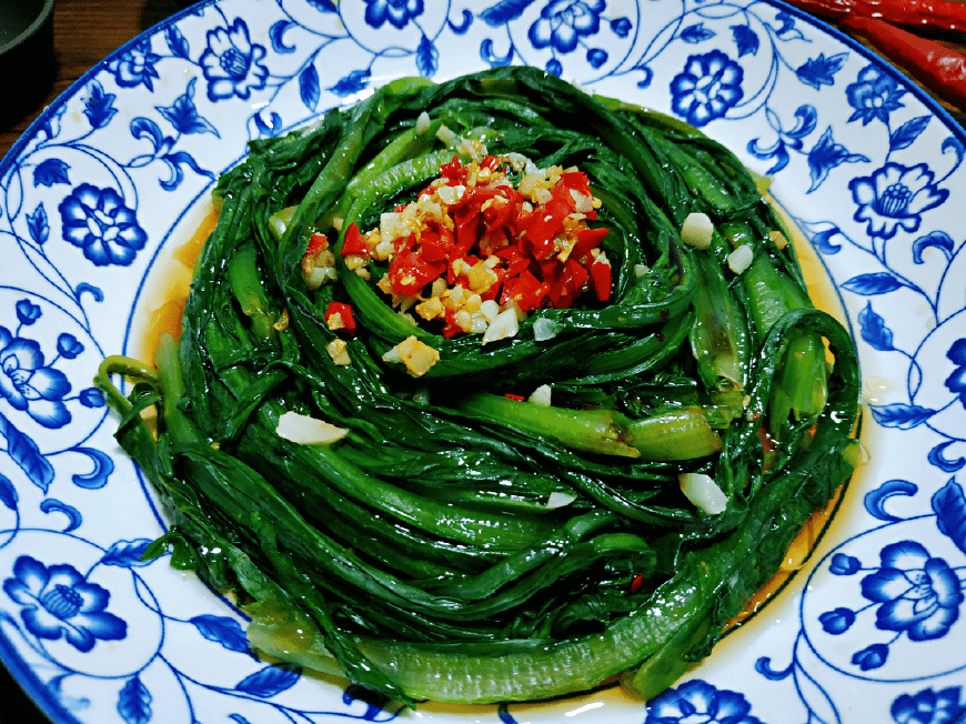 【凉拌油麦菜】
