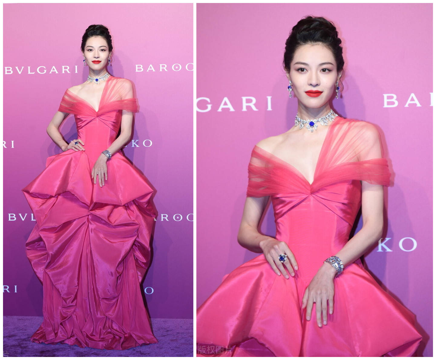 珠宝|宁静的“滞销色”唇妆又翻车？走红毯，还是钟楚曦的红唇妆最能打