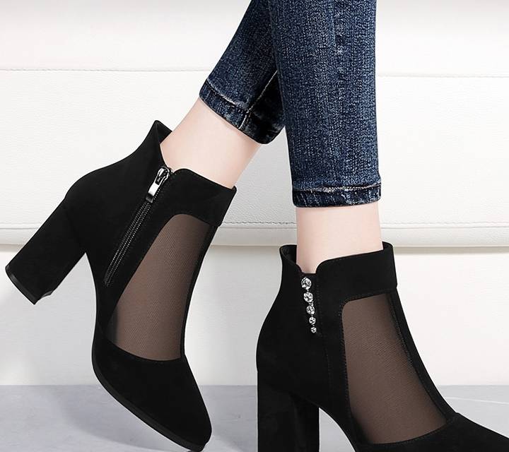 鞋子|春天不冷不热的，凉鞋太冷，冬鞋太热，这种网纱鞋就刚刚好