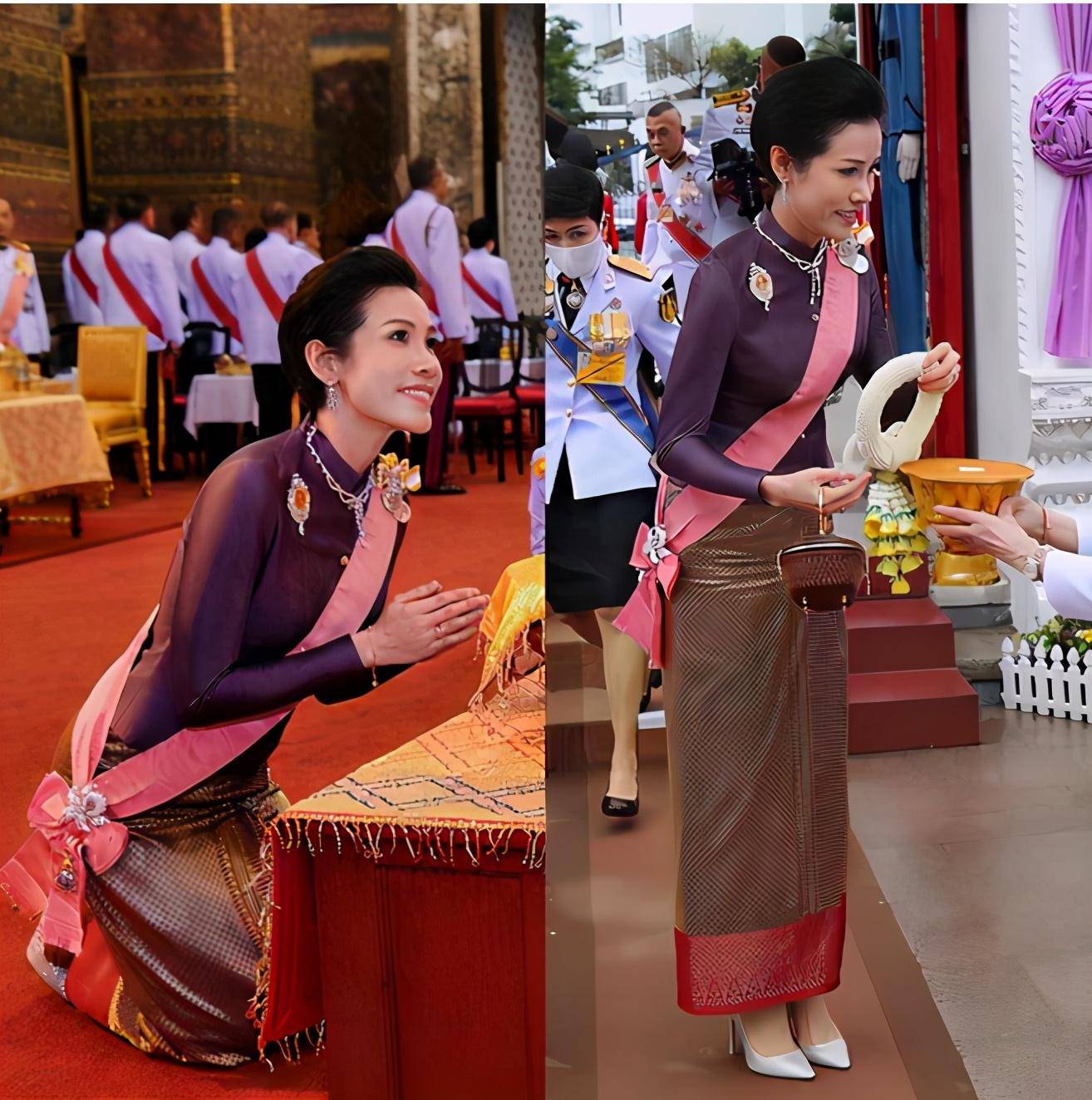 套裙|诗妮娜成功逆袭，连续换三套裙装一套比一套惊艳，年龄不大却成熟