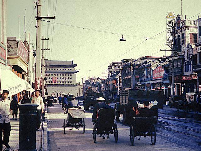 珍贵的历史记忆:1956年北京城外交官镜头下的街景