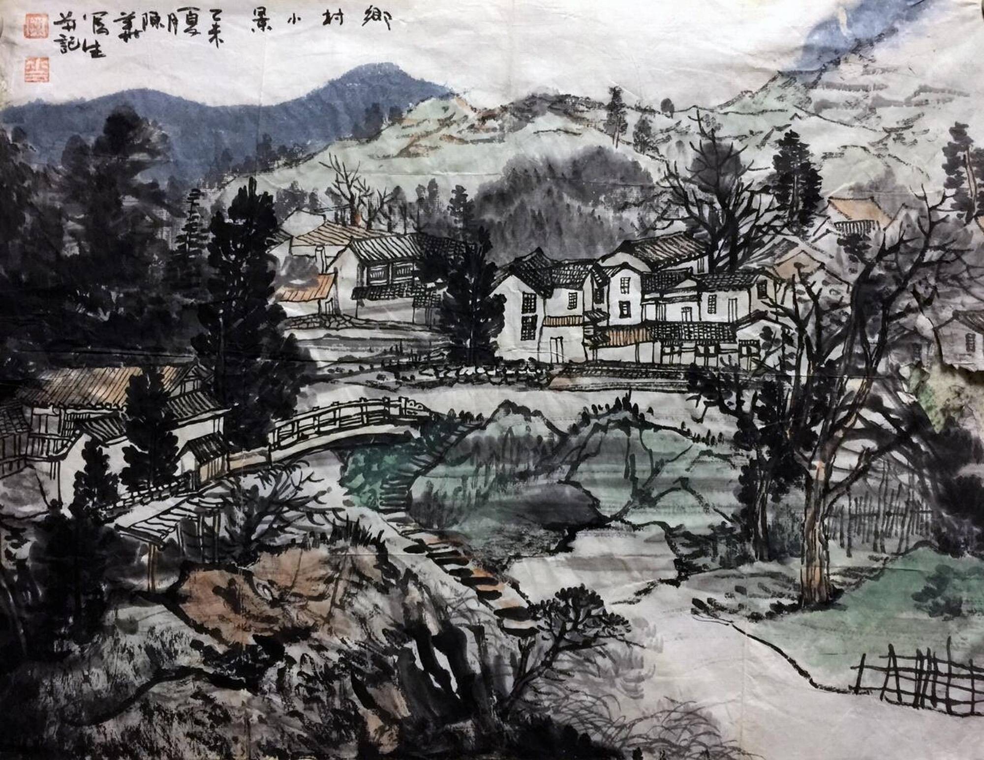著名画家陈华作品赏析