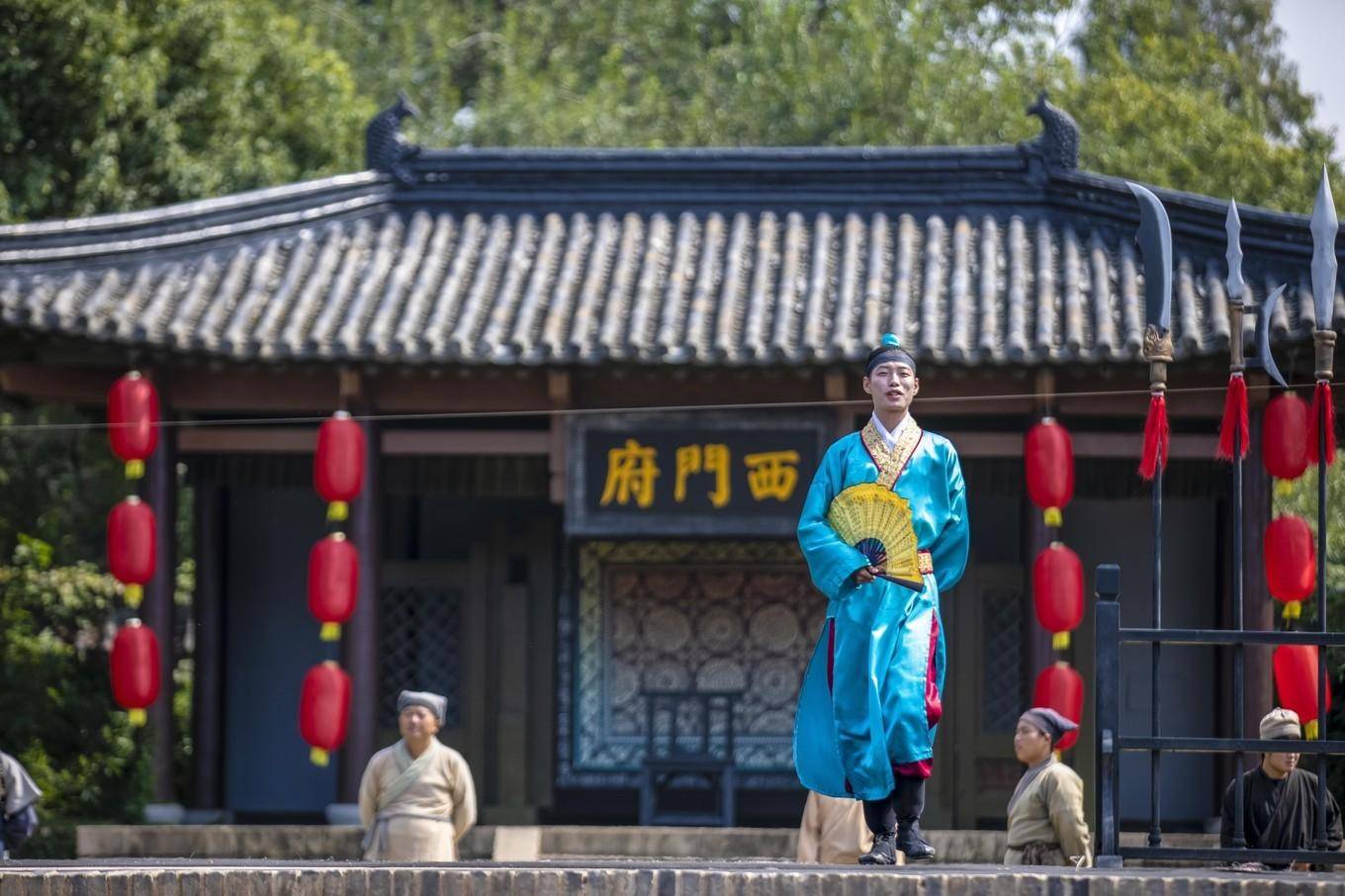 时期|梦回北宋，穿越无锡水浒城，这里是央视水浒传的拍摄地