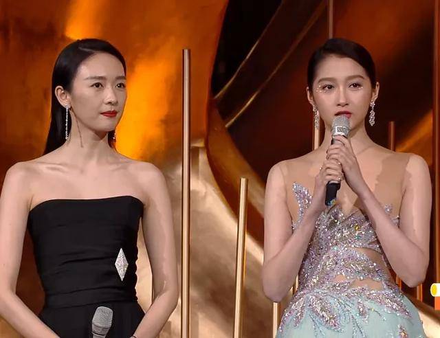 谭松韵|金鹰节开幕式女星集体发胖，张萌肿脸，谭松韵双下巴，宋茜最惨