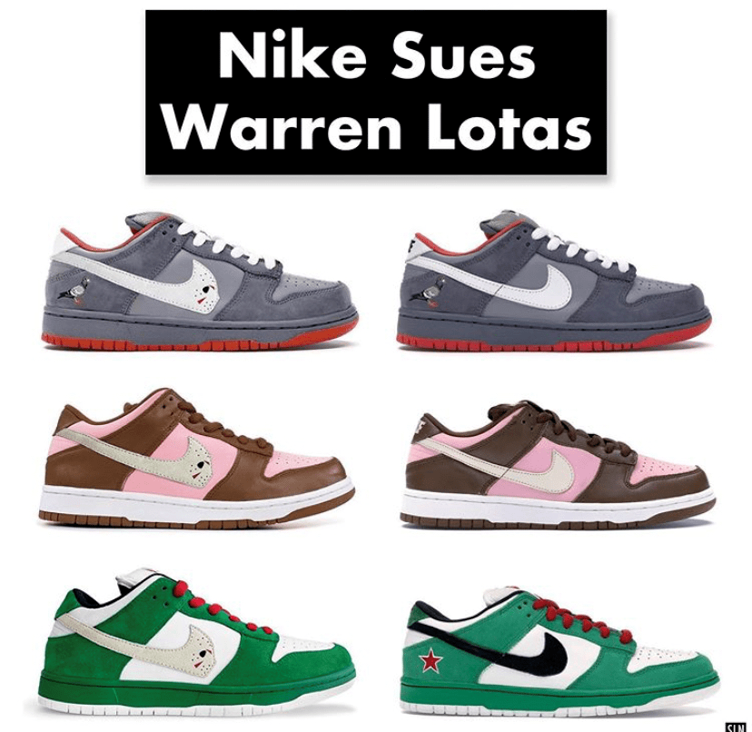 干起来了！Nike 起诉洛杉矶潮牌Warren Lotas 售假！_手机搜狐网