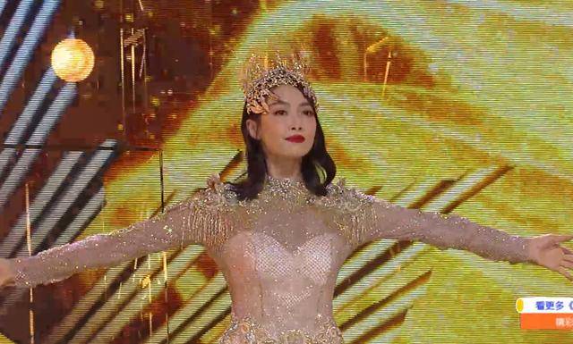 谭松韵|金鹰节开幕式女星集体发胖，张萌肿脸，谭松韵双下巴，宋茜最惨