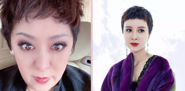 锥子脸|61岁向太少女心足！拍照爱把自己P成锥子脸，第一美模颜值成过去