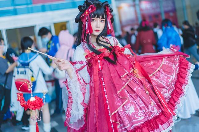 lolita装扮,漫展返图