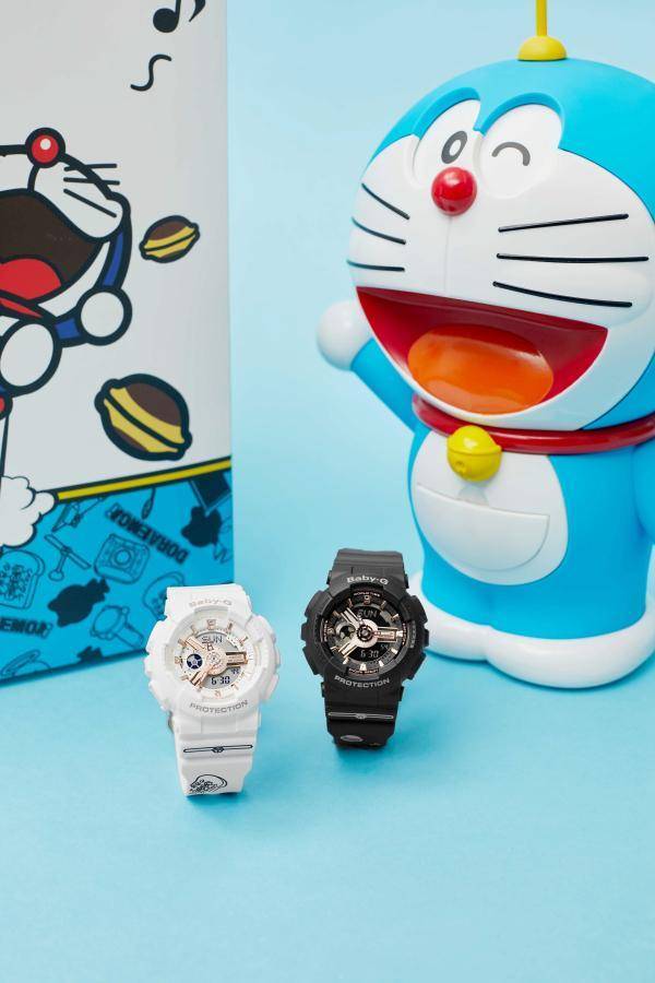 元气|元气联乘 特效治愈 BABY-G 哆啦A梦50周年纪念款上档