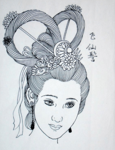 类型|“飞仙髻”到底是一类什么样的发髻？比“飞天髻”还要仙气