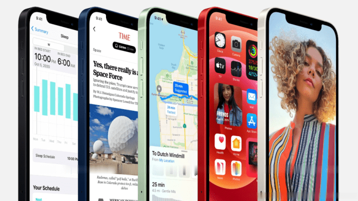 iPhone12系列手机均支持5G_iPhone12五种颜色