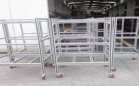 车间哪些地方会用到铝型材物料周转车?