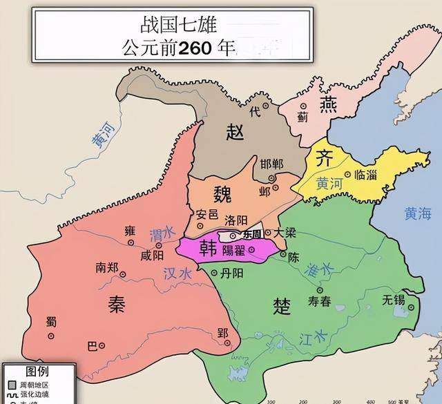 战国七雄之一的韩国,为何在200年时间内,先后四次迁都