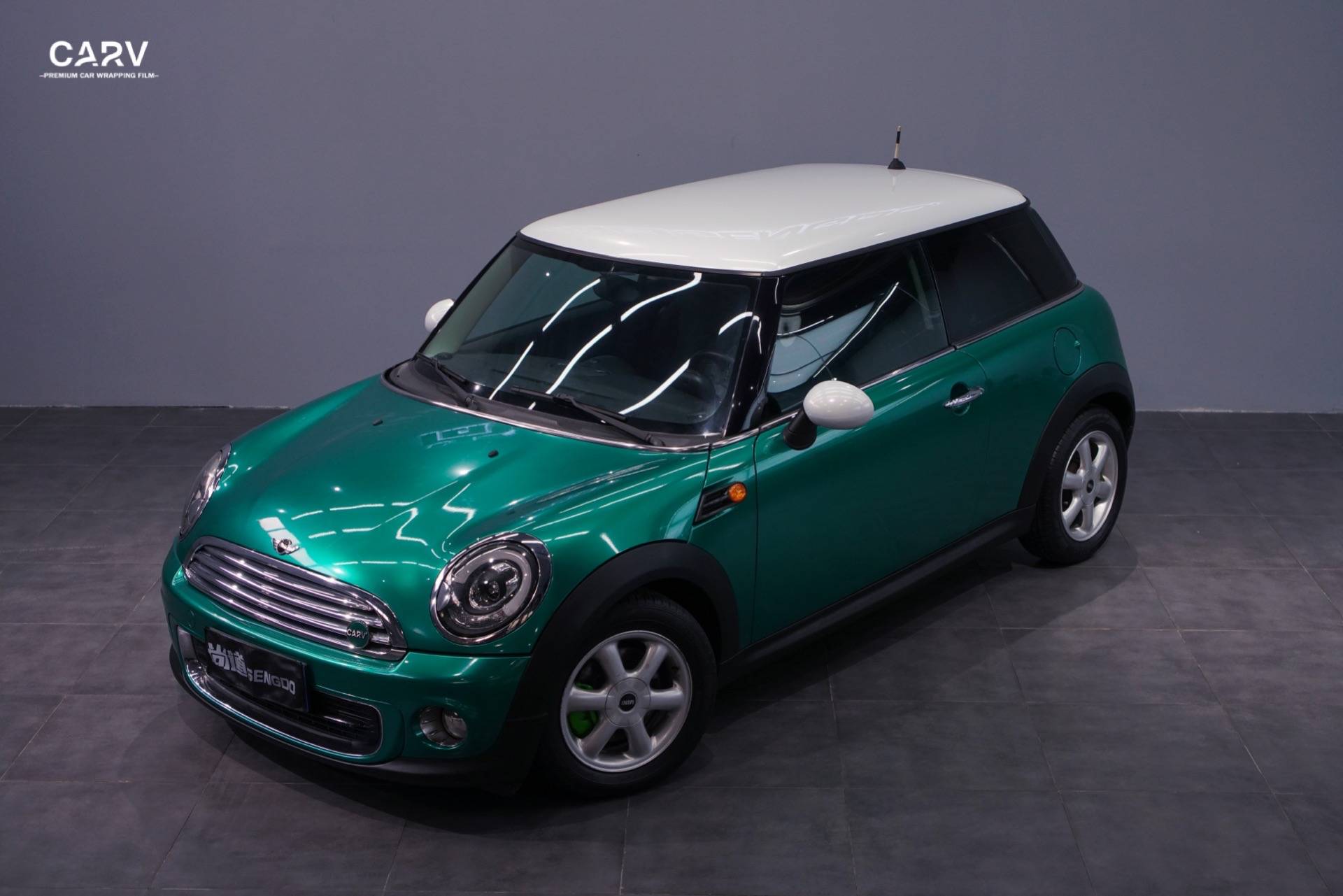 mini cooper 超亮金属祖母绿1809