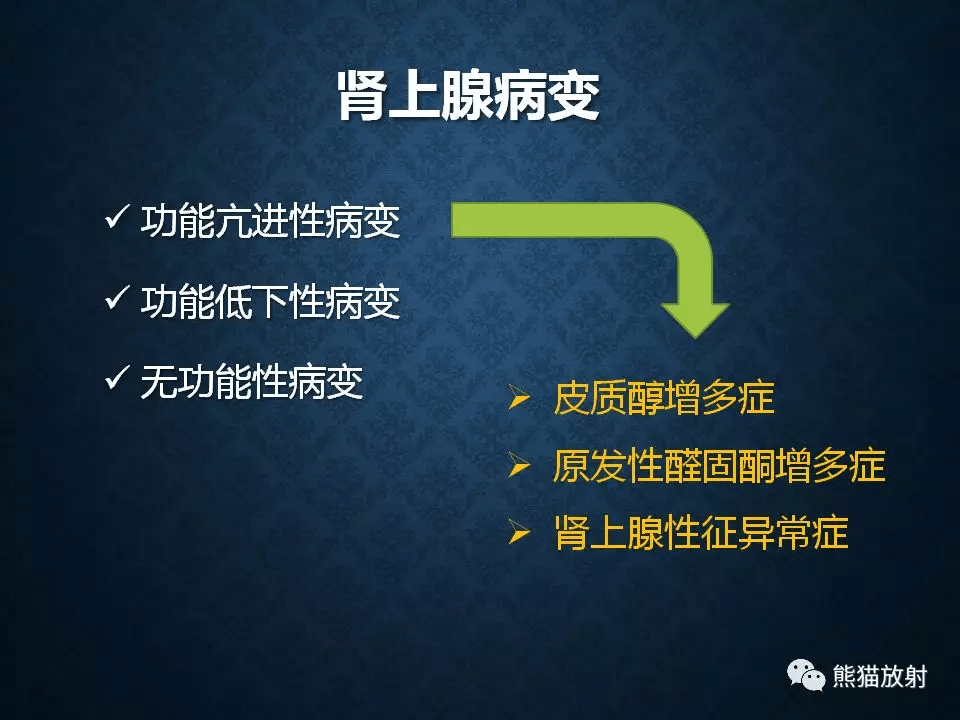 肾上腺扫描方案解剖皮质增生及小腺瘤的诊断