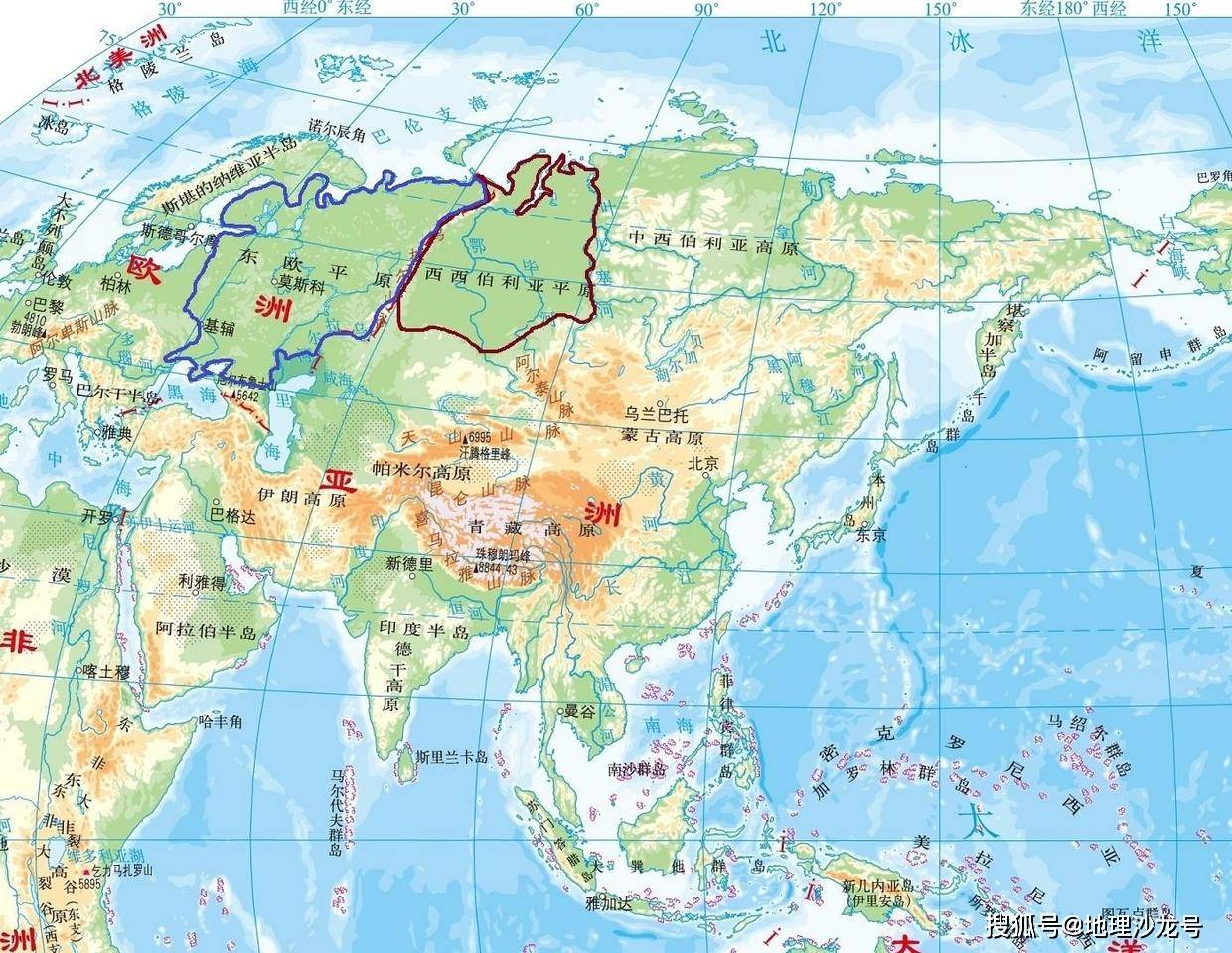 西西伯利亚平原与东欧平原纬度相当，为什么气候差别如此大？_影响
