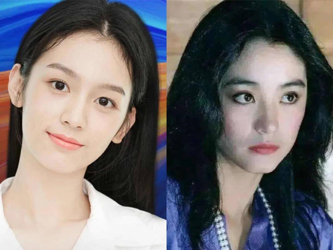 英气|顶级骨相组合风格!神似林青霞的当红小花靠它整的?