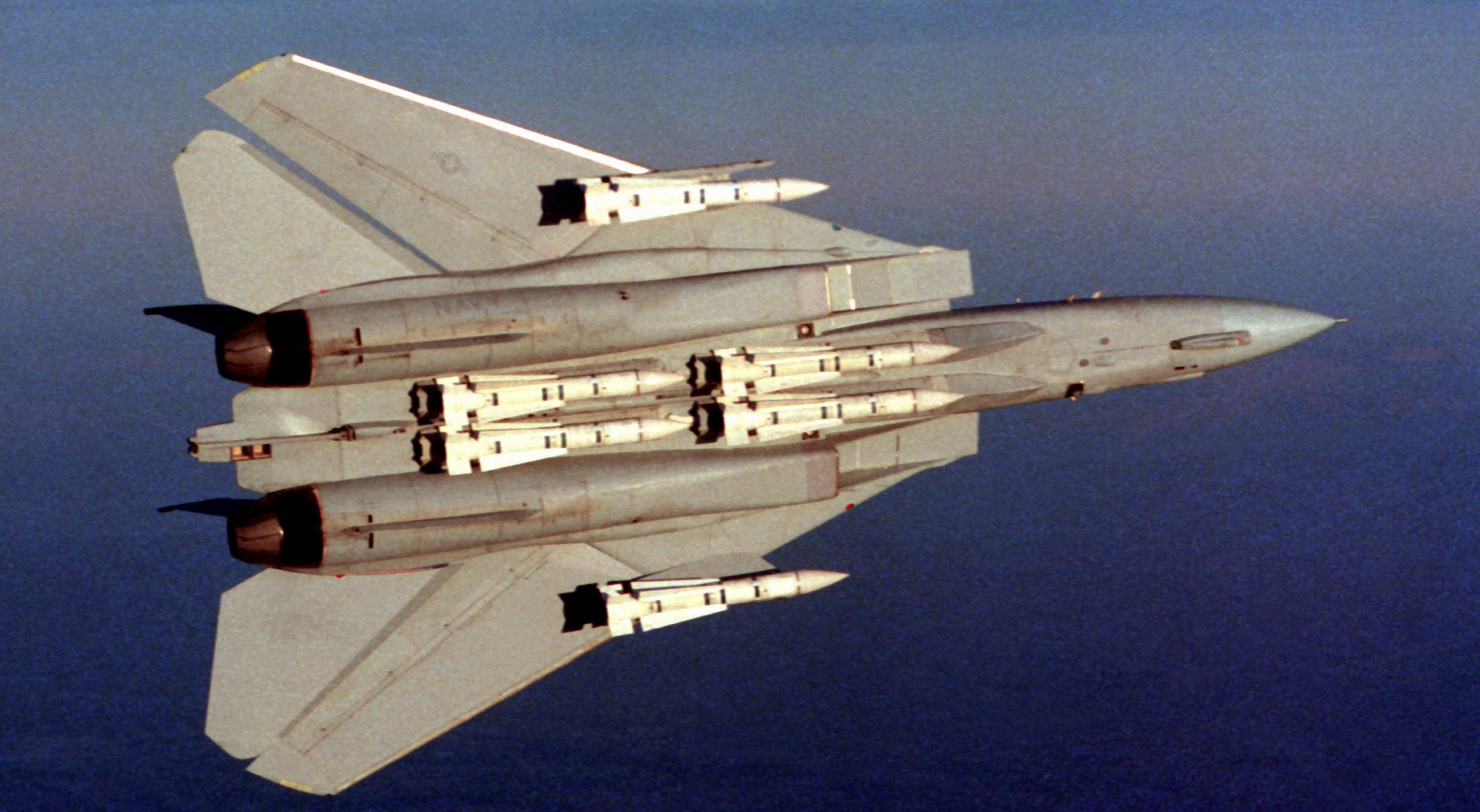 f-14加挂6枚"不死鸟"导弹