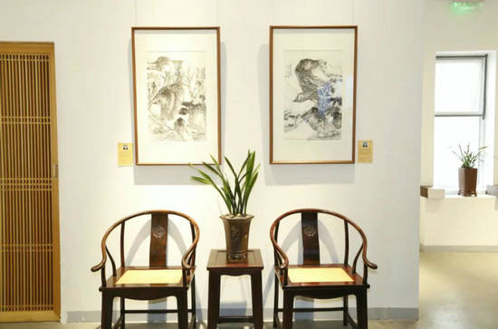 中国水墨画院青年画院小品展暨青年画院艺术交流中心揭牌仪式在京举行