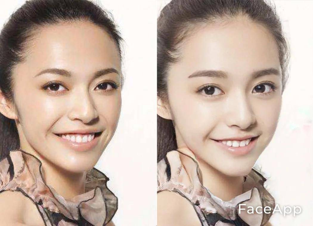 FaceApp|袁冰妍的脸这么DO，也太好看了吧！