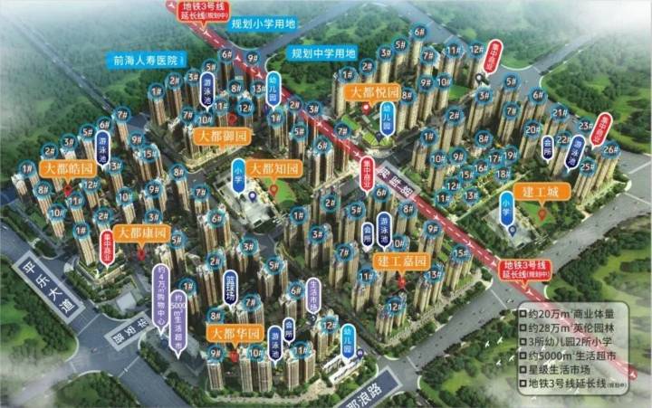 南宁五象建工城大都御园地块1/2/10号楼住宅已于2020