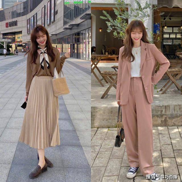 围巾|会穿搭的女生，基本款也能穿出优雅高级范，全因她们配饰搭配得好