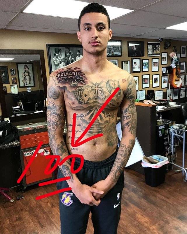 NBA球员纹身趣事，一人纹自己名字，詹姆斯纹身掉色，库里被吐槽