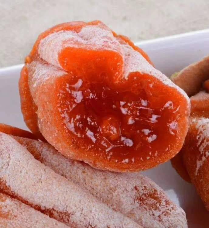 富平柿饼制作工艺第七步捏心