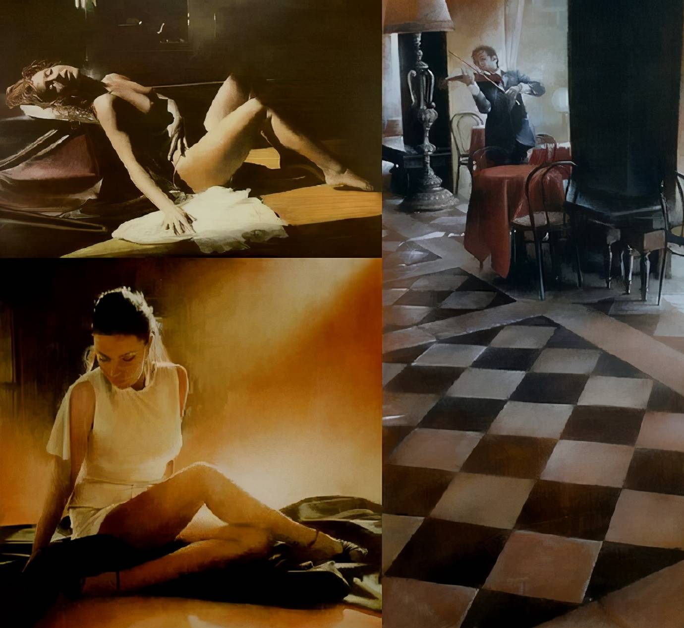 图片[12]-人体艺术——意大利画家人体油画中的女郎性感而神秘！-魔性次元