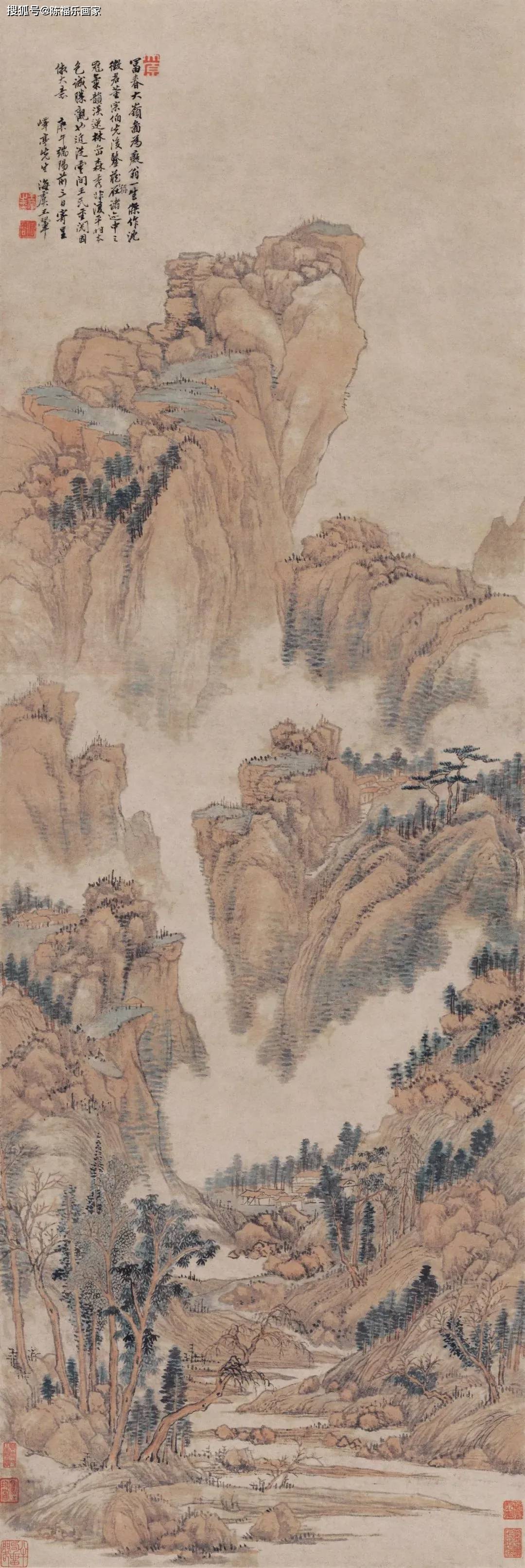 王翚(hui 一声)清代著名画家被称为"清初画圣"清初画坛正统派"四王"之