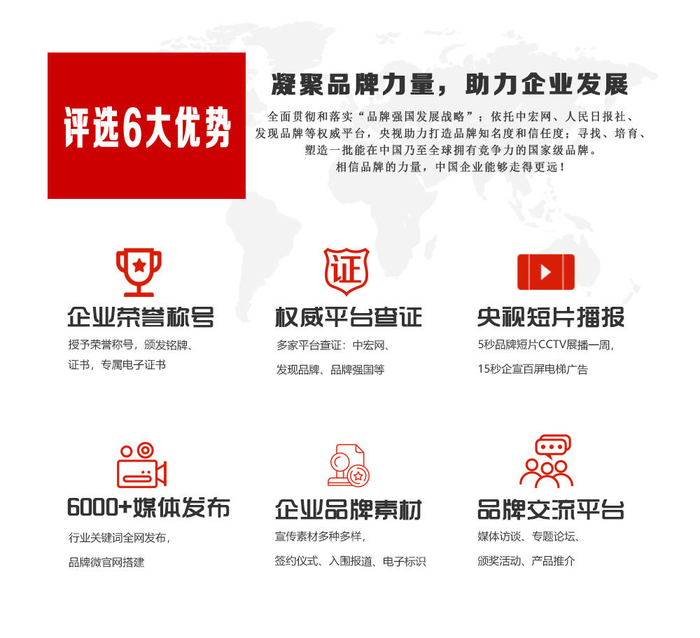 权威平台品牌建档；拥有20年经验的营销专家1对1；制定全网营销招商推广方案。除此之外，榜单内企业均可