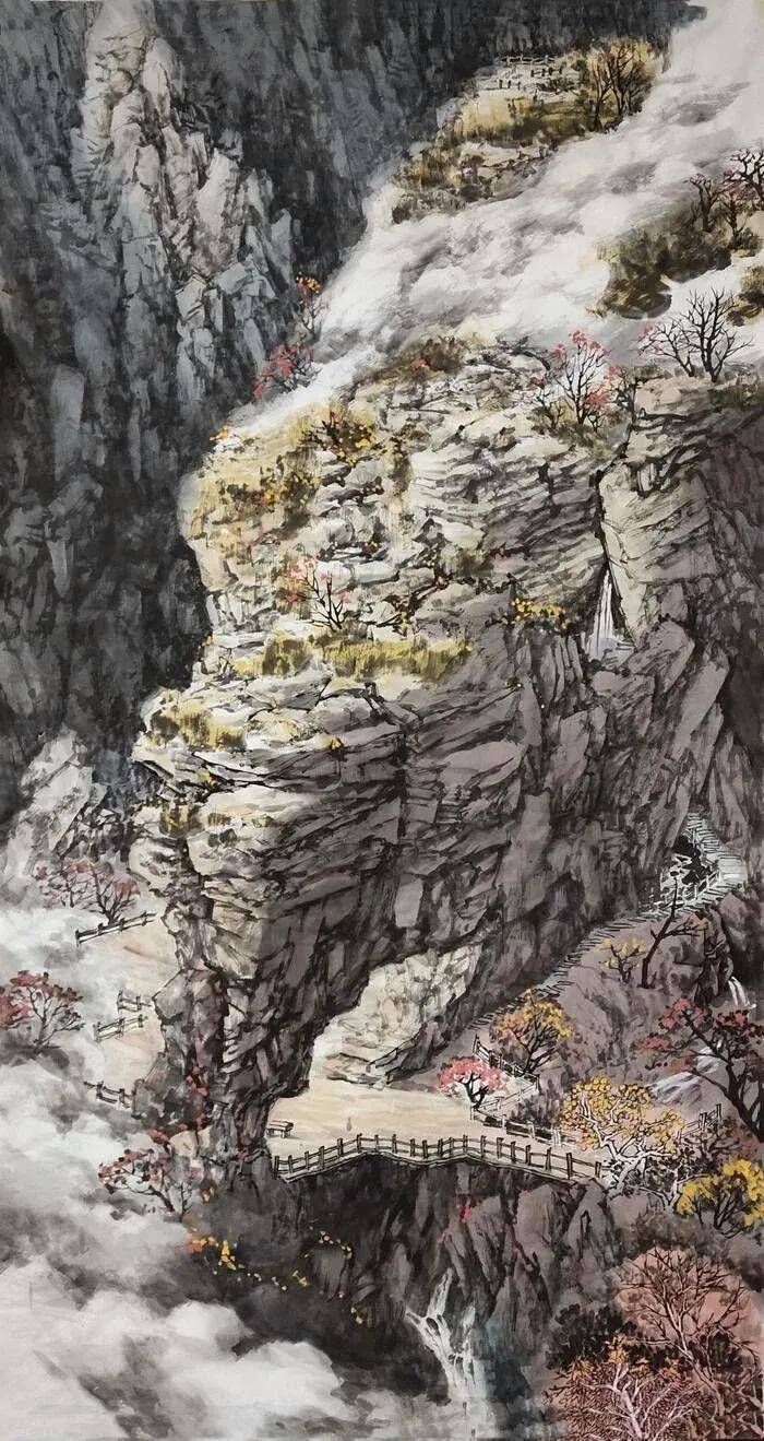 山水画中的"新北派"