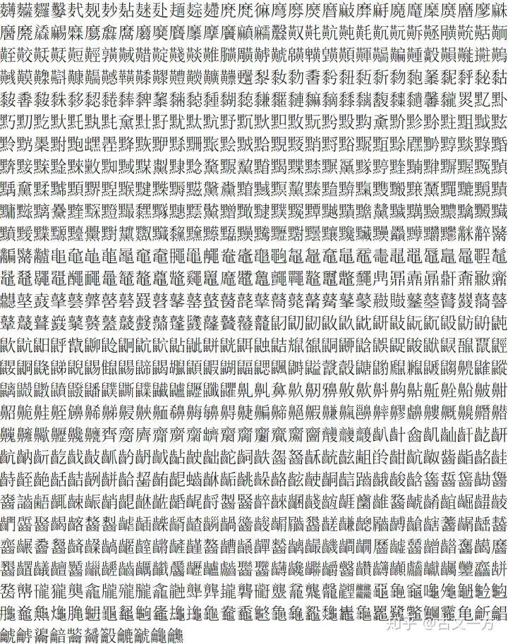 汉字总数是多少?你认很多字?别吹牛,能准确读出文中10
