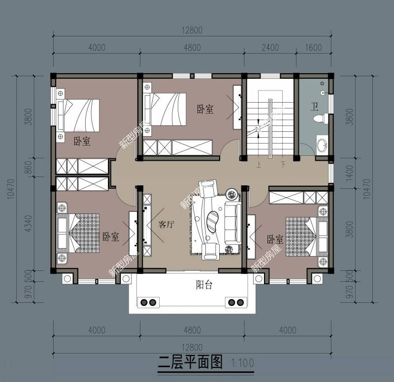 农村盖房,地基宽12米深10米,要怎么设计比较好?