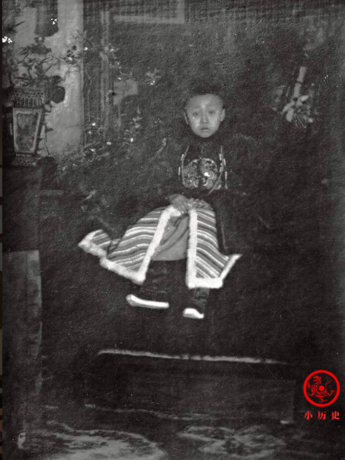 1911年的宣统皇帝溥仪.