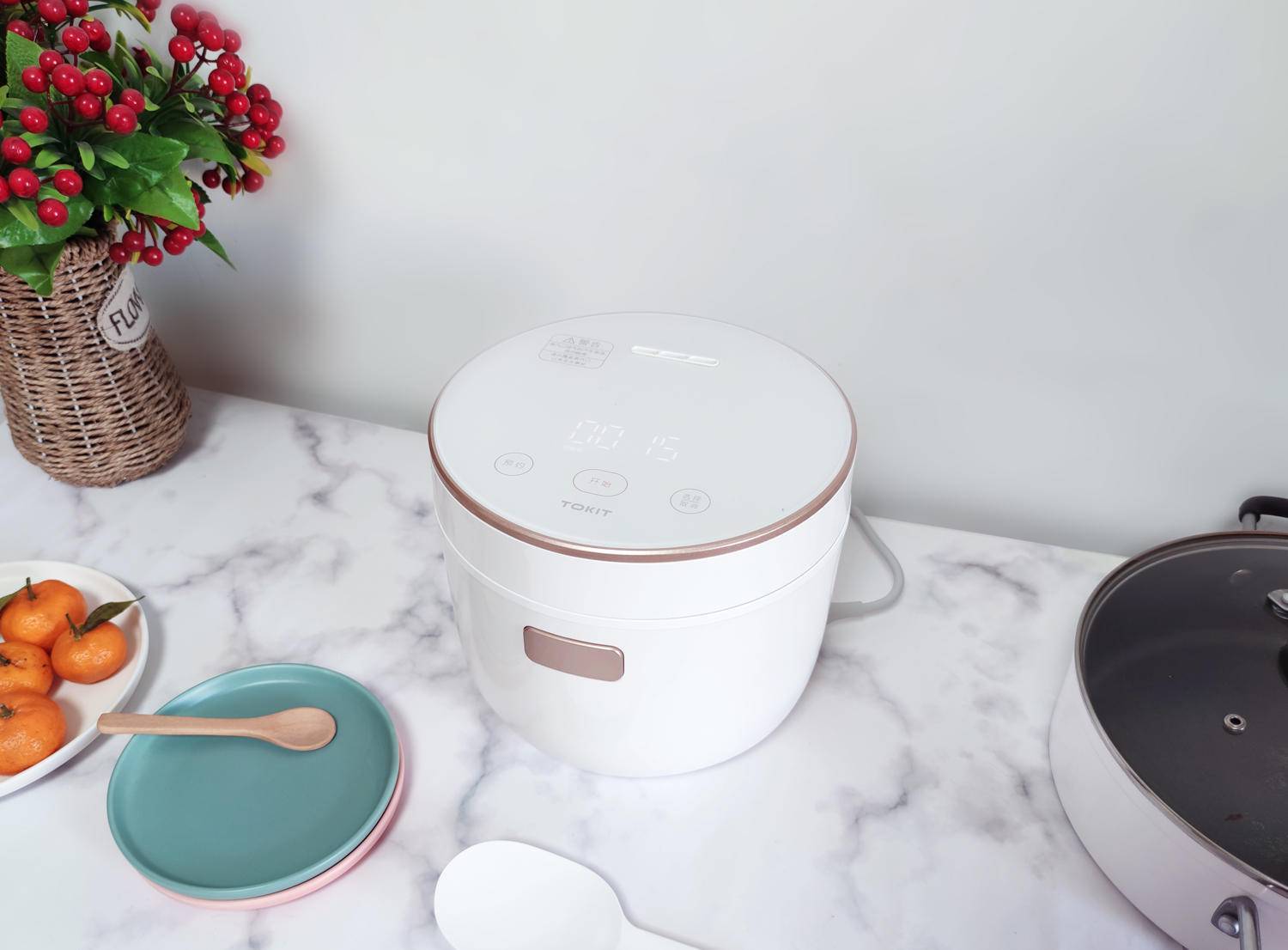 如何抓住她的胃？TOKIT迷你饭煲有妙招，不怕长胖、不怕糖