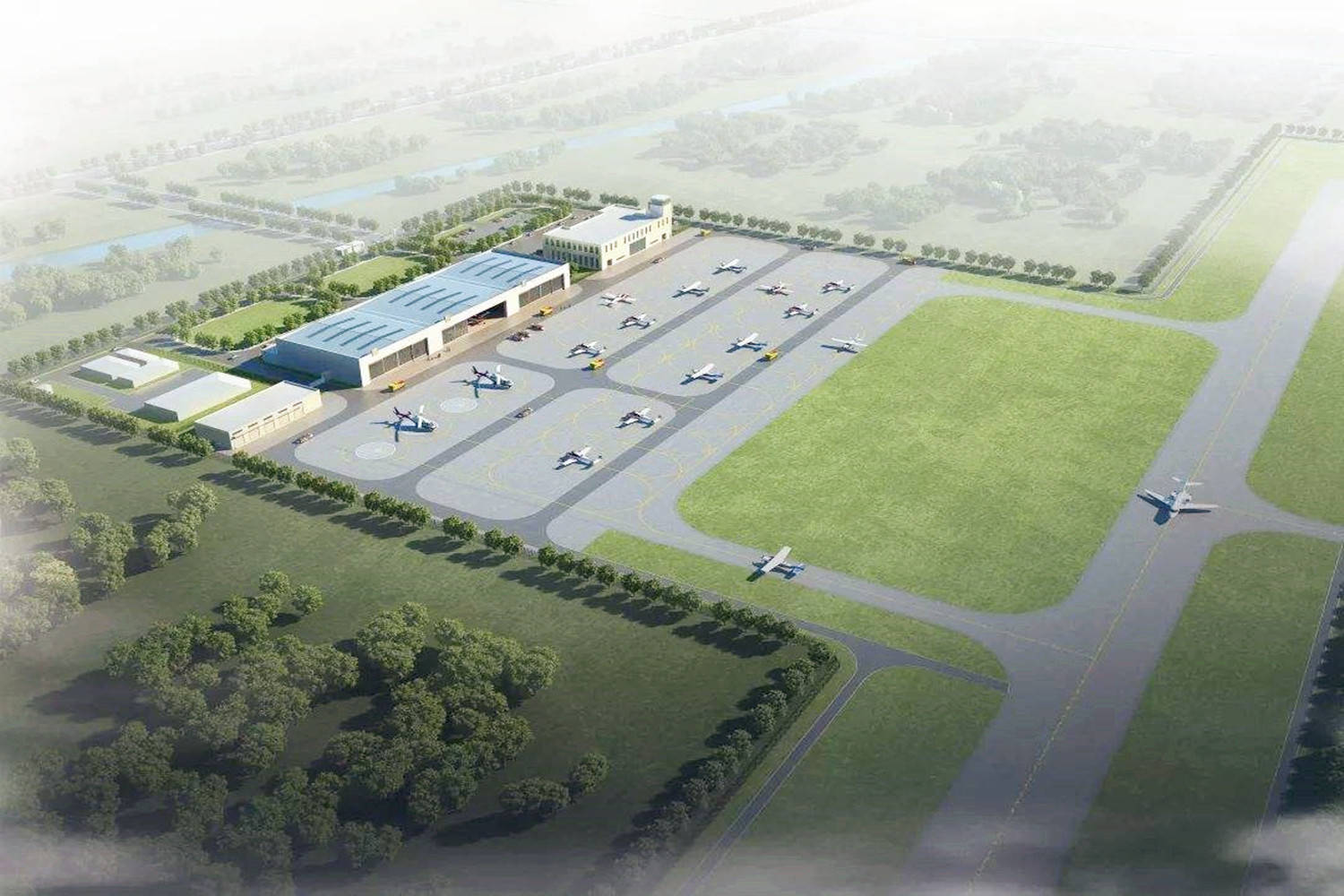 江西在建的一座机场，投资约16.08亿，等级为4C，计划2020年通航_建设